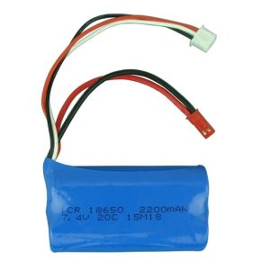 18650 2200mah 7.4v jst 2p plug 20c battery for rc drone helicopter remote control boat