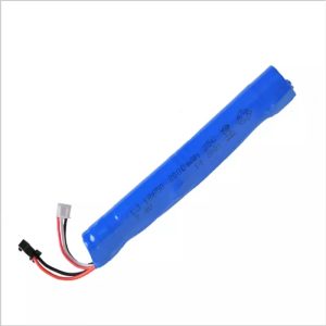 18650 2000mah 7.4v sm 2p plug 132*18mm battery for jinming stadie water gun toys