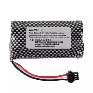 18650 1300mah 7.4v sm 3p plug battery for rc drone electric car toys