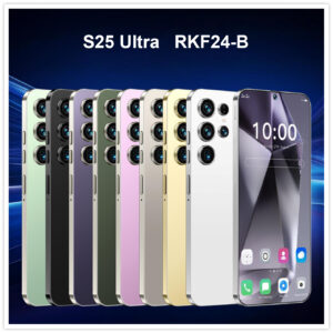 RKF24-B S25 Ultra 4G smartphone with 6.6-inch hole-punch display, 3GB RAM, 16GB ROM, 3800mAh battery, front view showing full screen and design