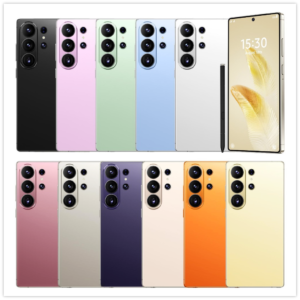 S26 Ultra S16-6 4G smartphone with 6.75-inch hole-punch display, 3GB RAM, 16GB ROM, 3800mAh battery, built-in touch pen, front view showing full screen and design